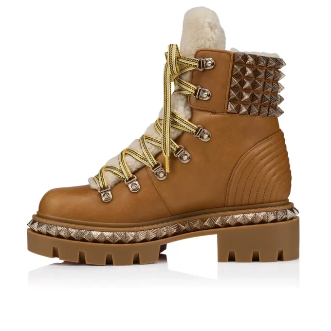 Pyrayeti – Boots – Waxed Calf Leather – Terra – Women