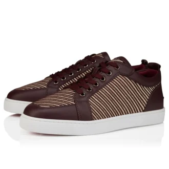 Rantulow – Sneakers – Calf Leather and Twill Weave – Amara – Men