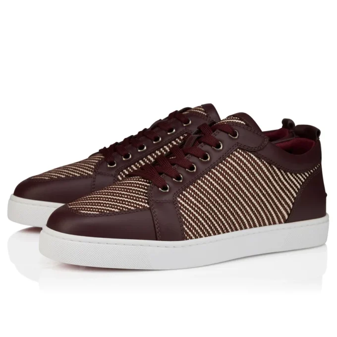 Rantulow – Sneakers – Calf Leather and Twill Weave – Amara – Men Rantulow – Sneakers – Calf Leather and Twill Weave – Amara – Men