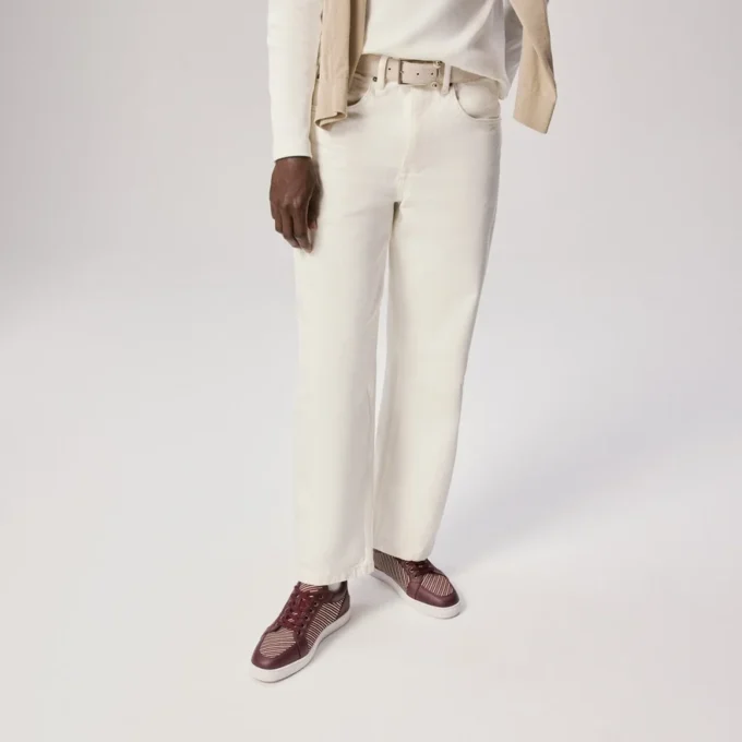 Rantulow – Sneakers – Calf Leather and Twill Weave – Amara – Men Rantulow – Sneakers – Calf Leather and Twill Weave – Amara – Men