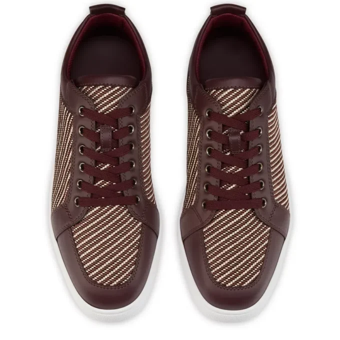 Rantulow – Sneakers – Calf Leather and Twill Weave – Amara – Men Rantulow – Sneakers – Calf Leather and Twill Weave – Amara – Men