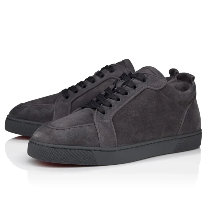 Rantulow – Sneakers – Veau Velours – Smoky – Men