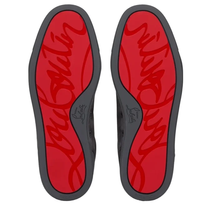 Rantulow – Sneakers – Veau Velours – Smoky – Men