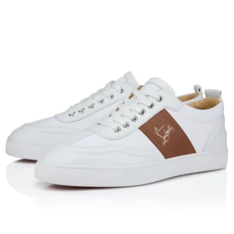 Retero – Sneakers – Grained Calf Leather – Cuoio – Men