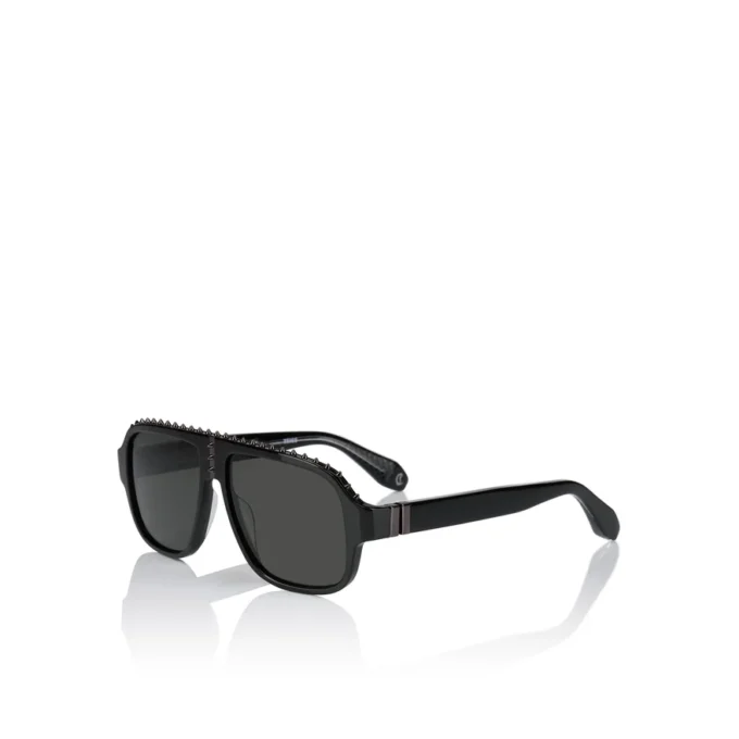 Roller Lb0005 – Sunglasses – Acetate – Shiny Black Roller Lb0005 – Sunglasses – Acetate – Shiny Black