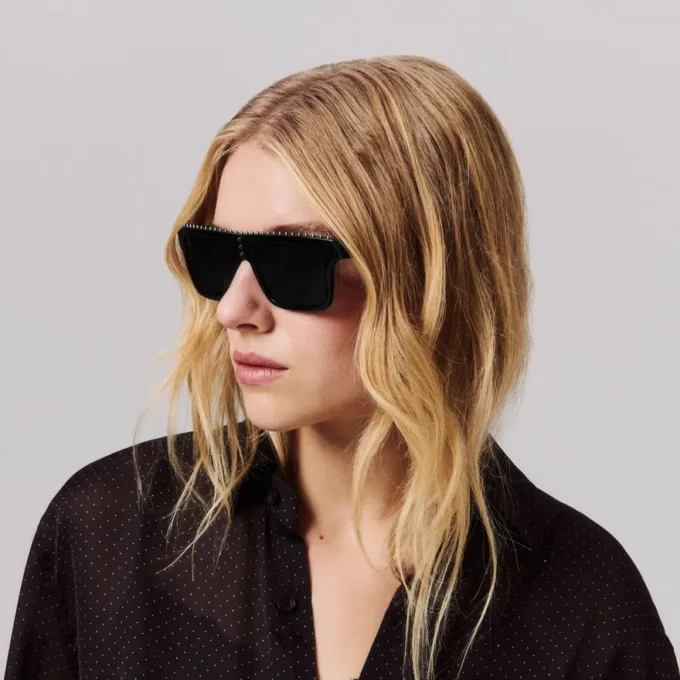 Roller Lb0023 – Sunglasses – Acetate – Shiny Black Roller Lb0023 – Sunglasses – Acetate – Shiny Black