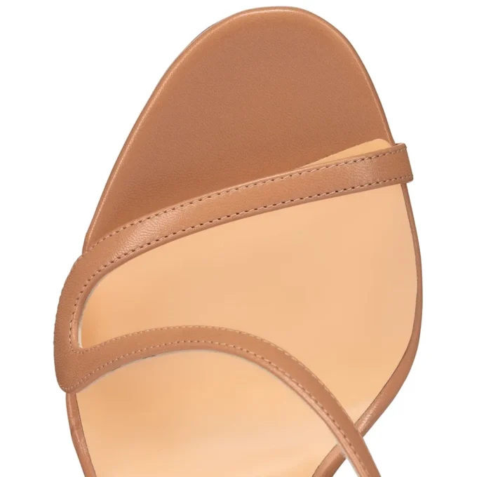 Rosalie – 100 Mm Sandals – Kid Leather – Blush – Women