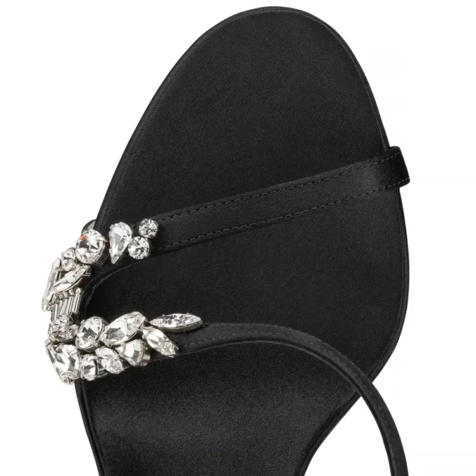 Rosalie Red Carpet – 100 Mm Pumps – Crepe Satin – Black – Women