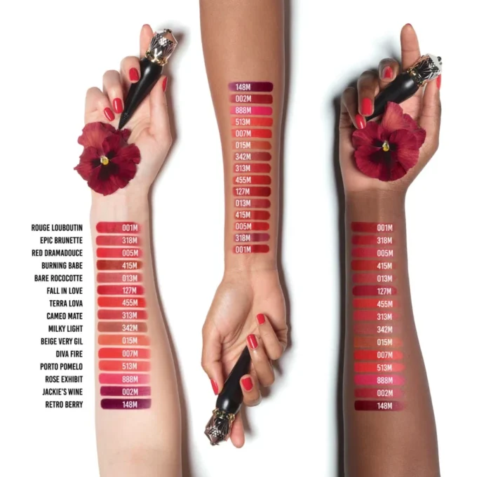 Rouge Louboutin Velvet Matte – Matte Lipstick – Ballerina Blush 305M United States