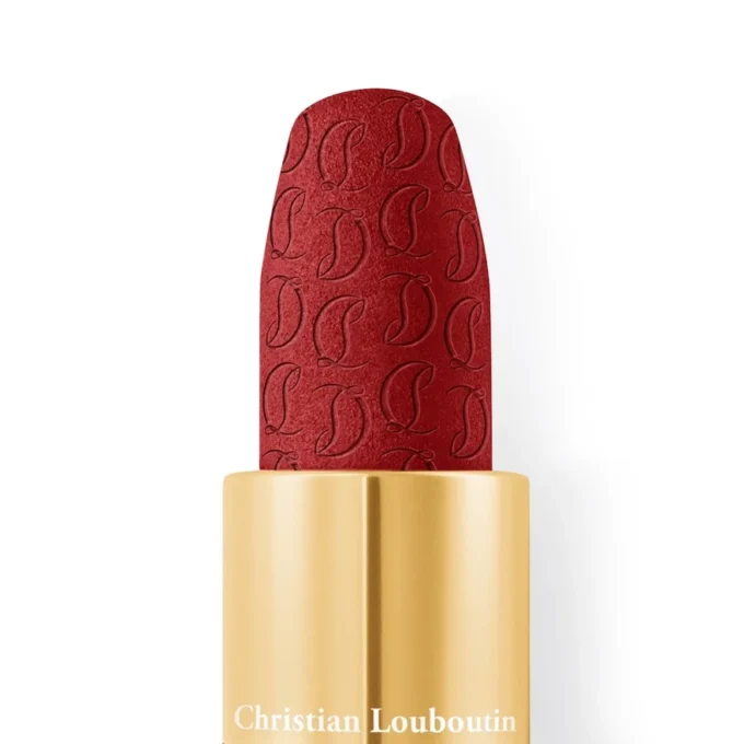 Rouge Louboutin Velvet Matte Mooncrest – Limited Edition Matte Lipstick – Epic Brunette 318M