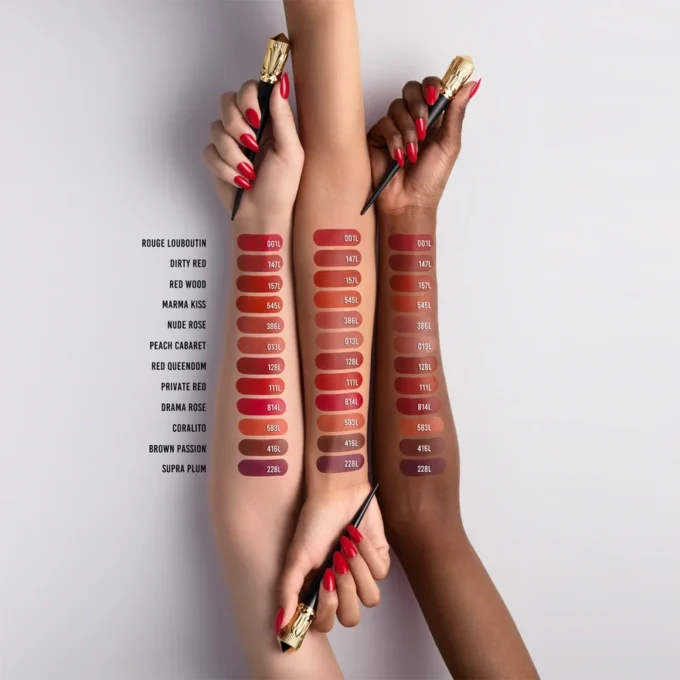 Rouge Stiletto Lumi Matte – Matte Lipstick – Red Queendom 128L