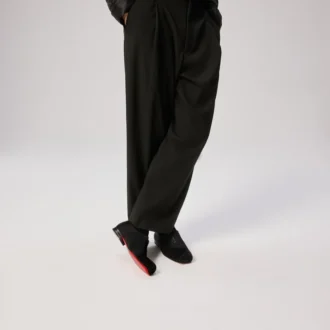 Ruben – Oxfords – Crepe Satin – Black – Men Ruben – Oxfords – Crepe Satin – Black – Men