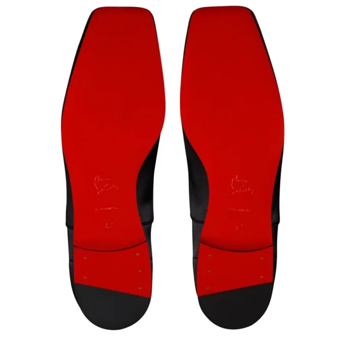 Ruben – Oxfords – Crepe Satin – Black – Men