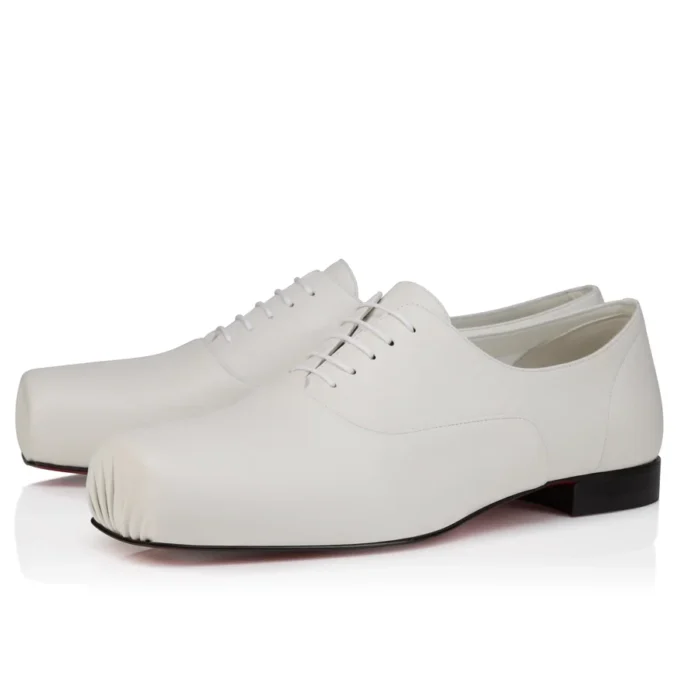 Ruben – Oxfords – Lamb Nappa Leather – Bianco – Men