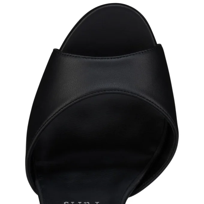 Sandaloo – 130 Mm Strappy Sandals – Lamb Nappa Leather – Black – Women