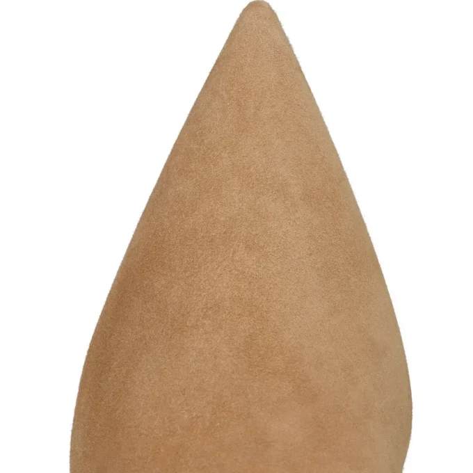 Santiabooty – 85 Mm Low Boots – Veau Velours – Lionne – Women