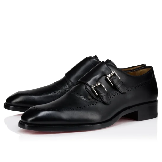 Sartok – Monk-Straps – Calf Leather – Black – Men