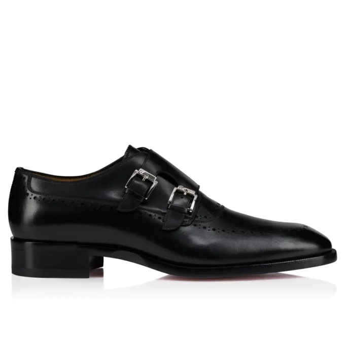 Sartok – Monk-Straps – Calf Leather – Black – Men