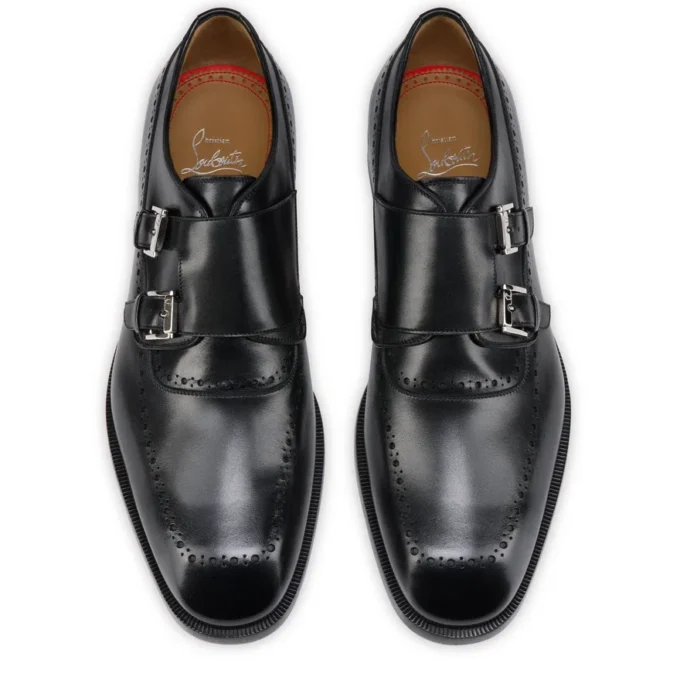 Sartok – Monk-Straps – Calf Leather – Black – Men