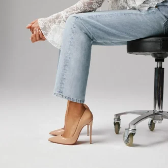 So Kate – 120 Mm Pumps – Patent Calf Leather – Blush – Women