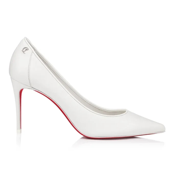 Sporty Kate – 85 Mm Pumps – Nappa Leather – Bianco – Women