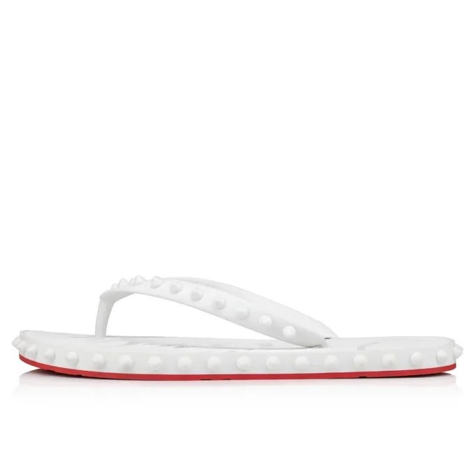Super Loubi Flip Women – Flip-Flops – Rubber – Bianco – Women