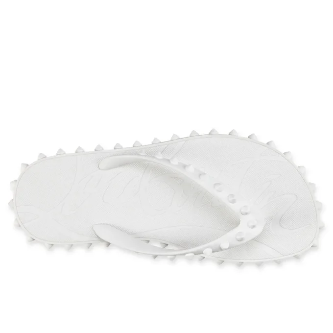 Super Loubi Flip Women – Flip-Flops – Rubber – Bianco – Women