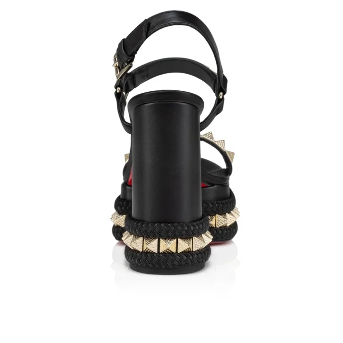 Superaclou – 130 Mm Sandals – Nappa Leather – Black – Women