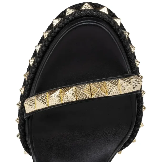 Superaclou – 130 Mm Sandals – Nappa Leather – Black – Women