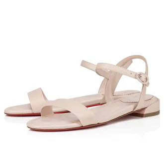 Sweet Jane Sandal – Sandals – Nappa Leather – Leche – Women