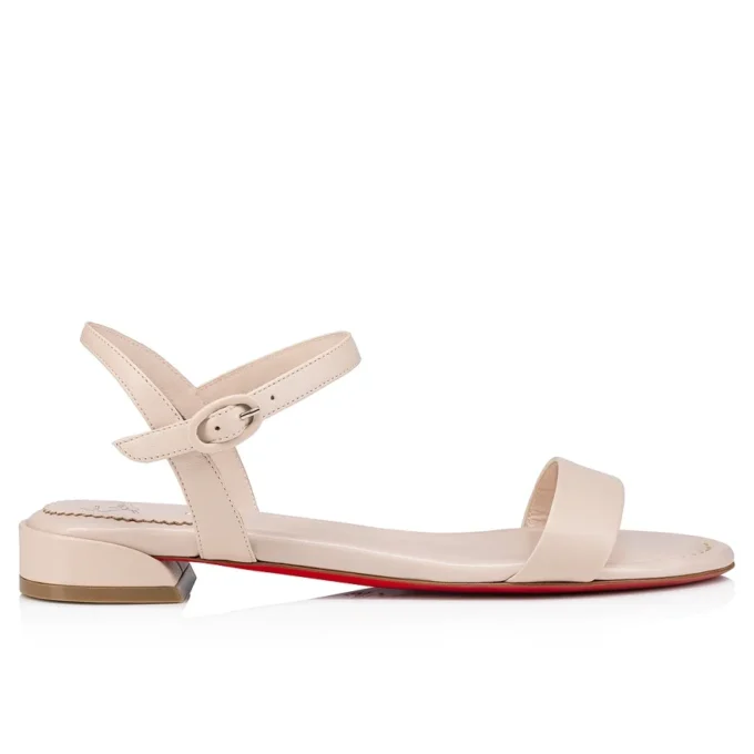 Sweet Jane Sandal – Sandals – Nappa Leather – Leche – Women