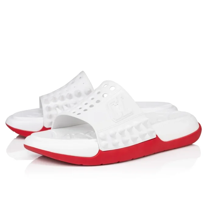 Take It Easy – Mules – Rubber – White – Men Take It Easy – Mules – Rubber – White – Men