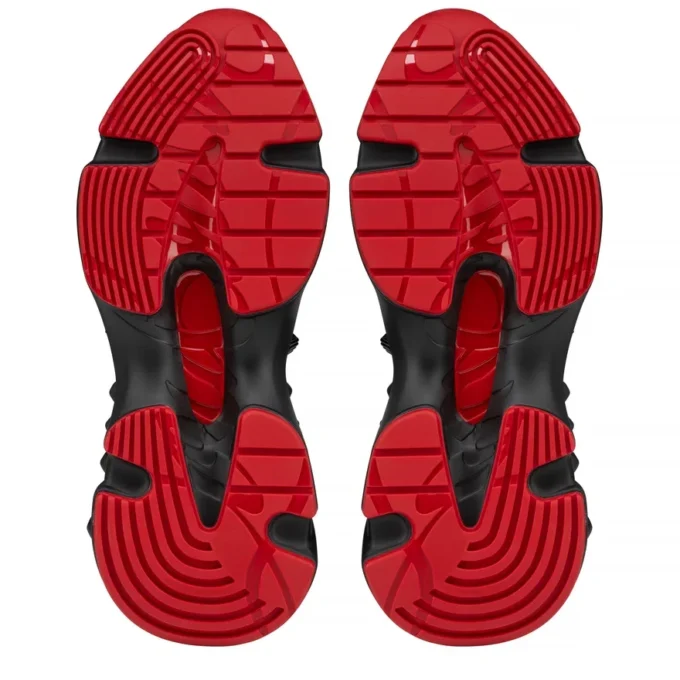 Trailnrun – Running Sneakers – Suede, Calf Leather and Fabric – Black – Women