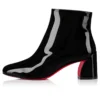 Turela – 55 Mm Ankle Boots – Patent Calf Leather – Black – Women