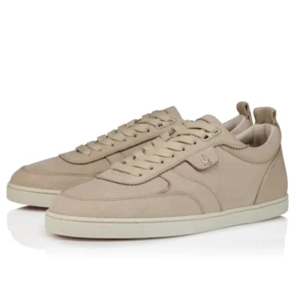 Tutti Rui – Sneakers – Grained Calf Leather – Beige – Men