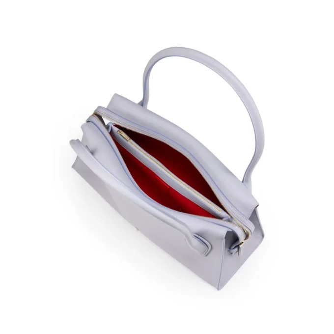 Venus – Shoulder Bag – Calf Leather – Jumbo Grey