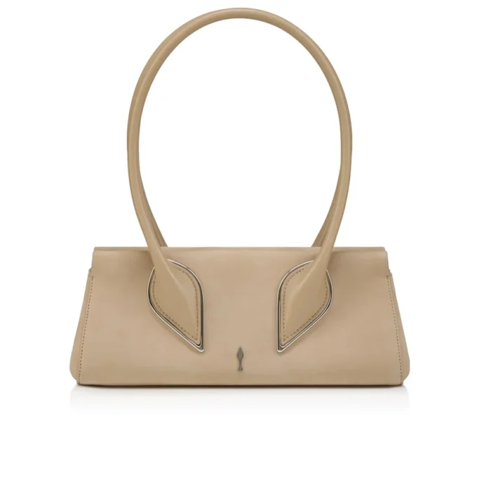 Venus – Shoulder Bag – Reversed Calf Leather – Saharienne