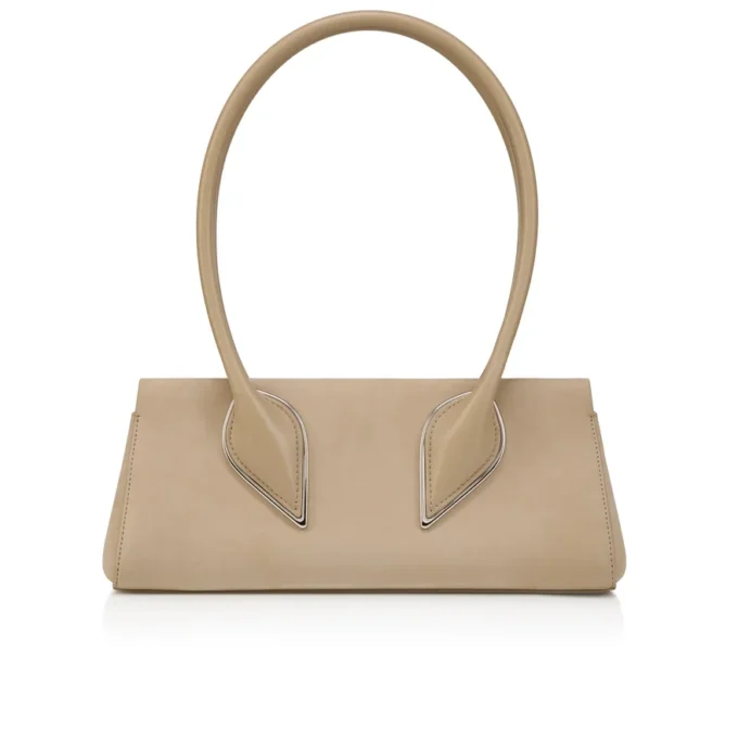Venus – Shoulder Bag – Reversed Calf Leather – Saharienne