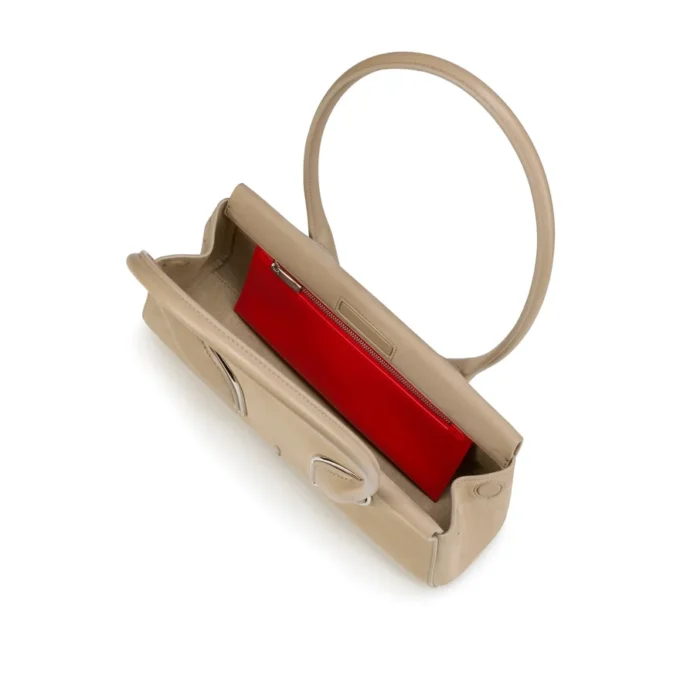 Venus – Shoulder Bag – Reversed Calf Leather – Saharienne