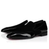 Yaki – Loafers – Patent Calf Leather and Veau Velours – Black – Men Yaki – Loafers – Patent Calf Leather and Veau Velours – Black – Men