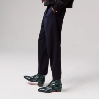 Ziggissimo Forever – Boots – Patchwork Watersnake Leather – Black – Men